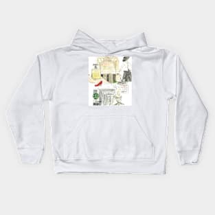 Shopping in paris Kids Hoodie